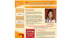 Desktop Screenshot of loveyoursexlife.com